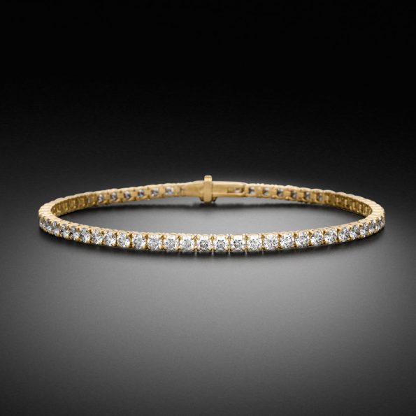 5 Karat Tennisarmband Diamantenarmband Armband Armschmuck Diamanten - STEINBACH Goldschmiede